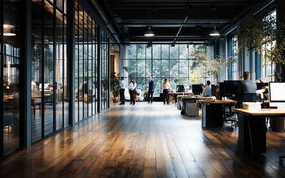 office working environment collaboration automation